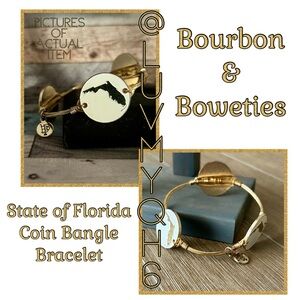Bourbon and Boweties FLORIDA Bangle Bracelet